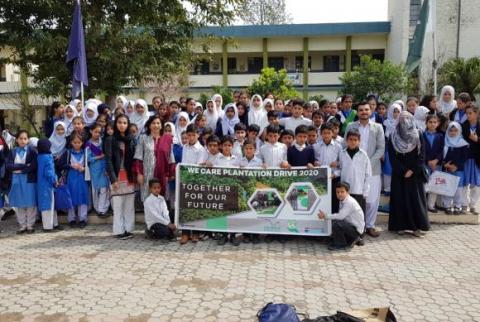 In its efforts for a Greener Pakistan, KMBL has sponsored We Care, a society established by a group of enthusiastic students and teachers of Institute of Management Sciences (IMScineces), Peshawar, to arrange and assist them in the plantation of 1200 fruit plants in various schools and colleges of KPK. KMBL and We Care will collaboratively work in the development of fruit orchards and nurseries at multiple selected schools.