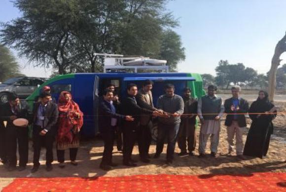 Khushhali Microfinance Bank launches Branch on Wheels in Jhang